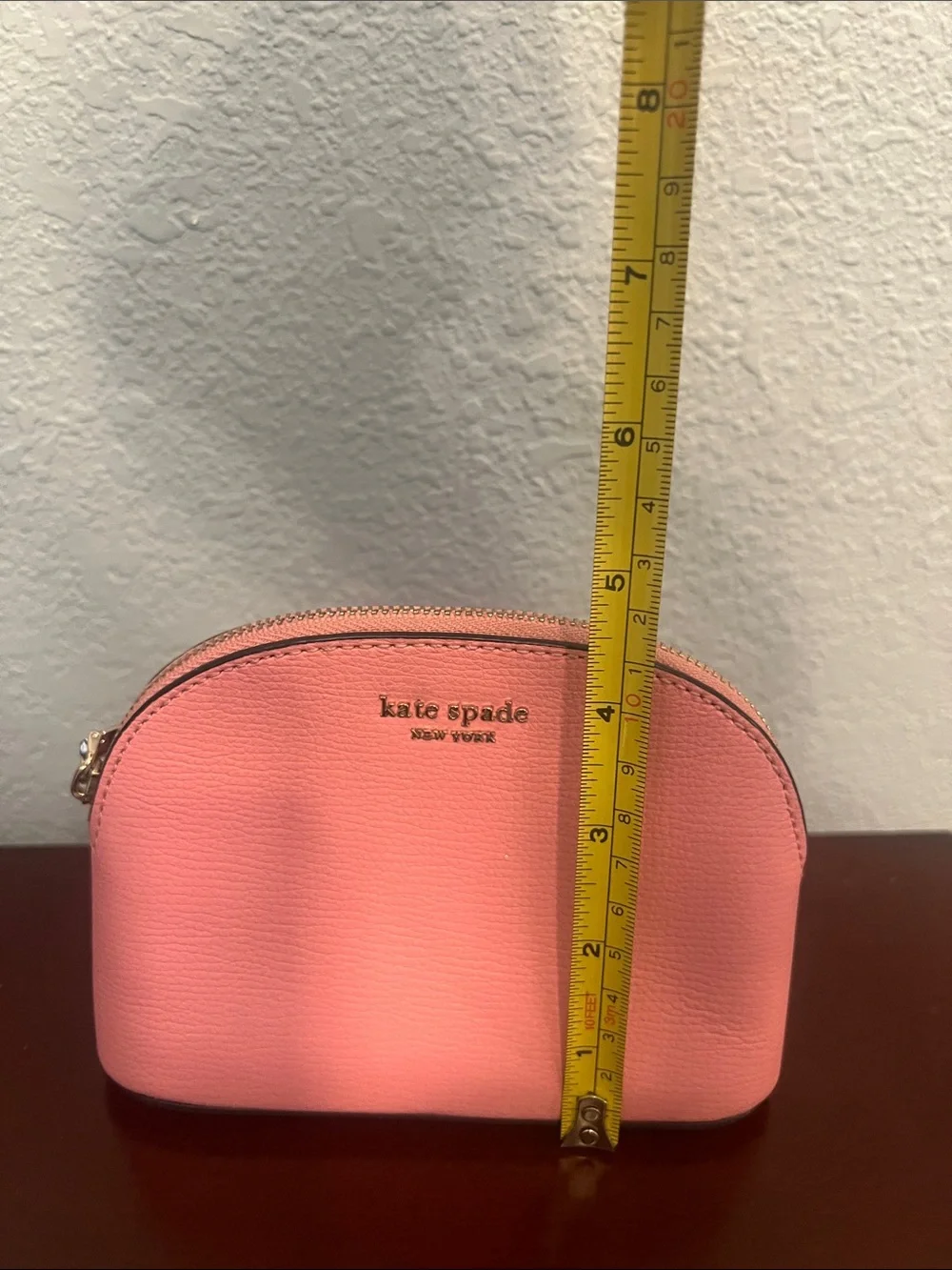 Kate Spade Spencer Small Dome Cosmetic Case EUC